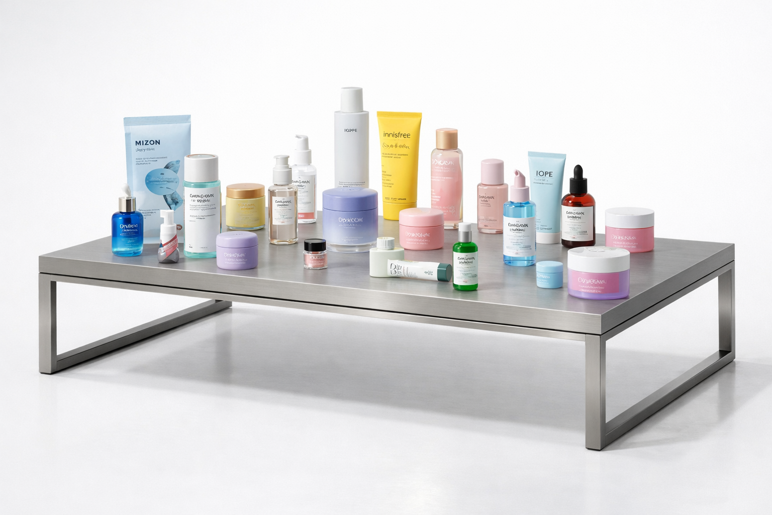 Korean skincare products